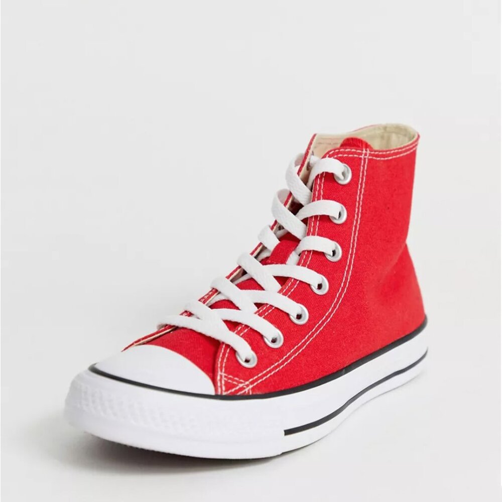 Converse Chuck Taylor All Star Hi canvas sneakers in red - Women's 6.5 Men's 4.5